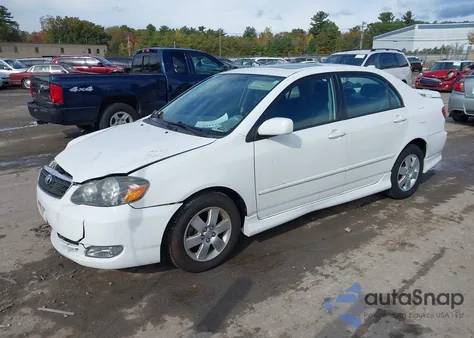 2007 Toyota Corolla S from USA, damaged, VIN 2T1BR32E37C839844